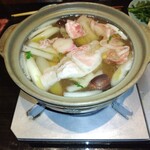 やっちろ - 豚肉投入