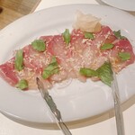 NISHITOMIYA - 鰤と山ワサビのカルパッチョ