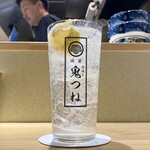 Toriyaki Kitsune - ・鬼つねレモンサワー 620円/税込