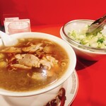 末廣ラーメン本舗 - ネギ入れ放題的な？