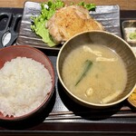 越後屋 玄白 総本山 - 大山鶏もも香味炙り定食