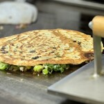 お好み焼き ふじや - この具材がこんがり焼かれたら (⊙ꇴ⊙)!!!うまいに決まってるやん