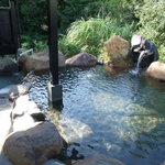 ふたり静 - 屋外展望露天風呂。ただし、再設置後湯温未調整のため利用出来ず