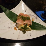 ふたり静 - 柚子胡椒を乗せるともっと美味くなる！