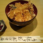 ゑびす屋 - ゑびす丼（鰻の天丼）￥1575