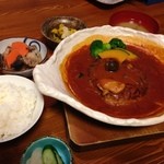 いなかや - 煮込みハンバーグ