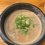 麺や拓 - スープ(濃厚つけめん)