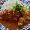 Café Bleu - 料理写真:梅肉ポーク カツカレー 