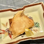 鮨がみ - 2023.12.  皮剥のカマの唐揚げ