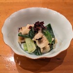 Teuchi Soba Kikkou - 「バイ貝酢味噌和え」
