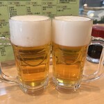 いろは寿司 - エビスビール693円