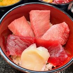 まぐろ専門店 まぐろ - ミニマグロ丼　2023.12