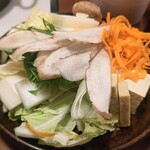 Shabushabu Sukiyaki Dontei - 野菜類