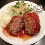 カヤシマ - 肉々しいハンバーグ♪