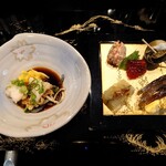 食彩播 - ふぐのお造りと先付け