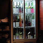 本日の日本酒の冷蔵庫