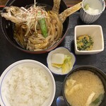 和味庵 - 黒ムツの唐揚げ野菜あんかけ定食