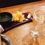 Oden To Sumiyaki Musubi - たらきくの天プラ