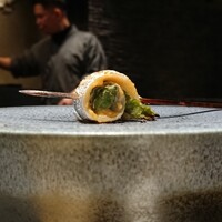 北海道炉端焼き 篝 - 太刀魚の大葉味噌焼き