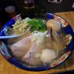 塩そば専門店 桑ばら - 帆立とハマグリ出汁の塩