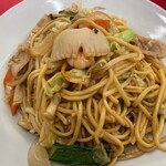 南海飯店 - 同僚のやわらかい焼ソバ①