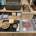 Yoshinoya - 調味料コーナー　ちょっとめんどい