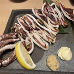 本格板前居酒屋 お魚総本家 - イカ一夜干し