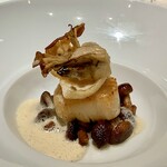 ラ・グランターブル ドゥ キタムラ - 帆立と茸のソテー