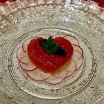 ラ・グランターブル ドゥ キタムラ - 鮪のカルパッチョ