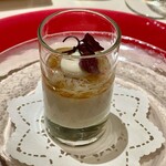 ラ・グランターブル ドゥ キタムラ - 栗のムースと蟹身を浮かべたコンソメのジュレ