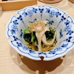 鮨結う紬 - 春菊と白舞茸