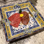 肉の匠 将泰庵 - 将泰庵 特別コース(13品)  10890円
      ［焼肉］特選焼き物二種二切