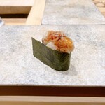 鮨結う紬 - ほたて蒸し