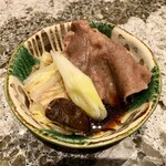 肉の匠 将泰庵 - 将泰庵 特別コース(13品)  10890円
      ［蒸物］和牛のせいろ蒸し