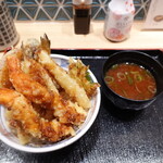 鮨・酒・肴 杉玉 - 杉玉天丼　1,090円