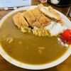 寿 - 料理写真:爆量カツカレー！