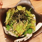 Hiroshima Akayaki En - 音戸ちりめんのサラダ