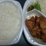 ほっともっと - 唐揚げ弁当(380円)