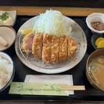 Tabedokoro Hansuke - 平田牧場 三元豚とんかつ定食