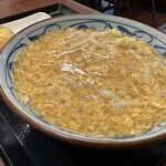 丸亀製麺 - 玉子あんかけうどん