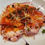 French & Wine ビストロ アジル - 真鮹のカルパッチョ