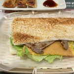 台湾朝食専門店 wanna manna - 肉蛋焼餅