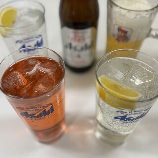 All-you-can-drink available for 980 yen for 90 minutes! Full of standard popular drinks