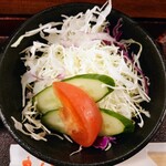 串かつ料理 活 - サラダ