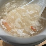 ペキンカォヤーテン - フカヒレカニ肉スープ