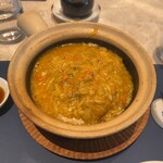 蟹王府 - フカヒレと蟹肉ソースかけご飯