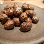 じんぺい - むかごの素揚げ＠ズームアップ