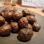 じんぺい - むかごの素揚げ＠ズームアップ