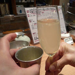 じんぺい - 乾杯