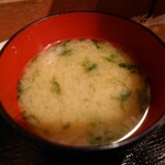 島の味処 平戸こんね - あごだしの味噌汁